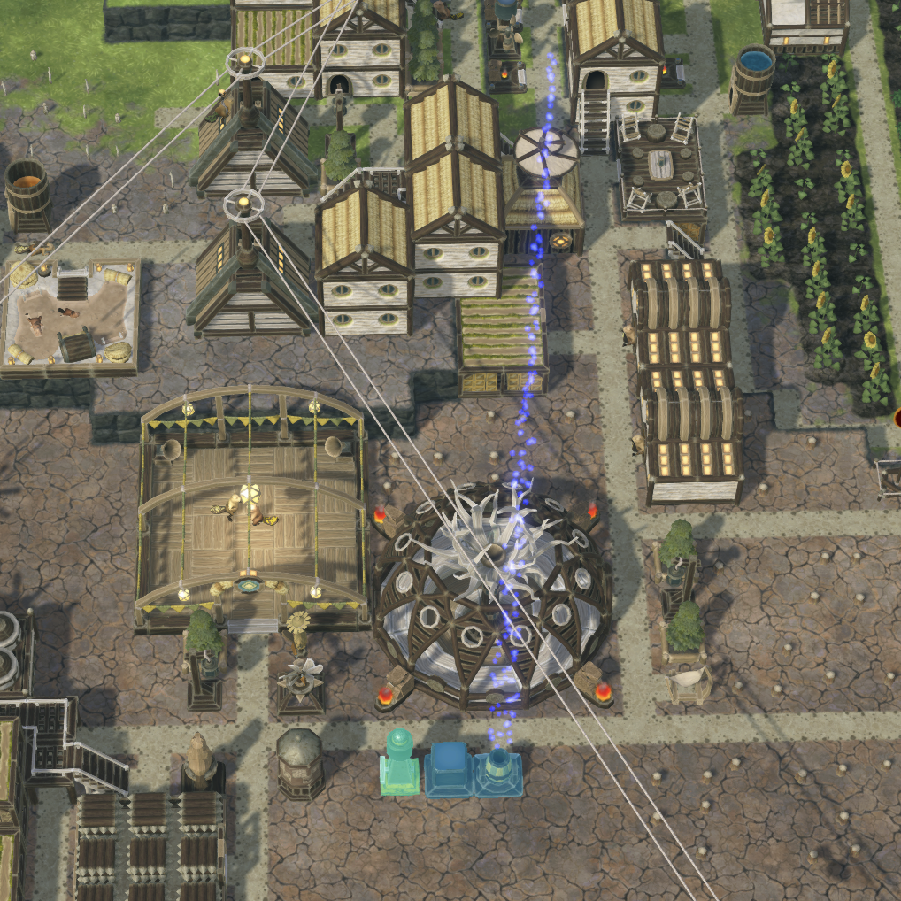 Fireworks in Timberborn